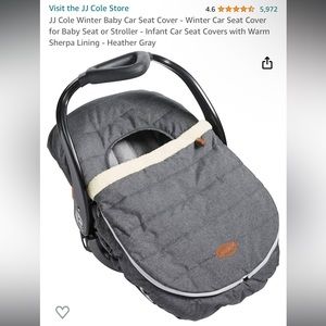 JJ Cole Baby Car Seat Cover